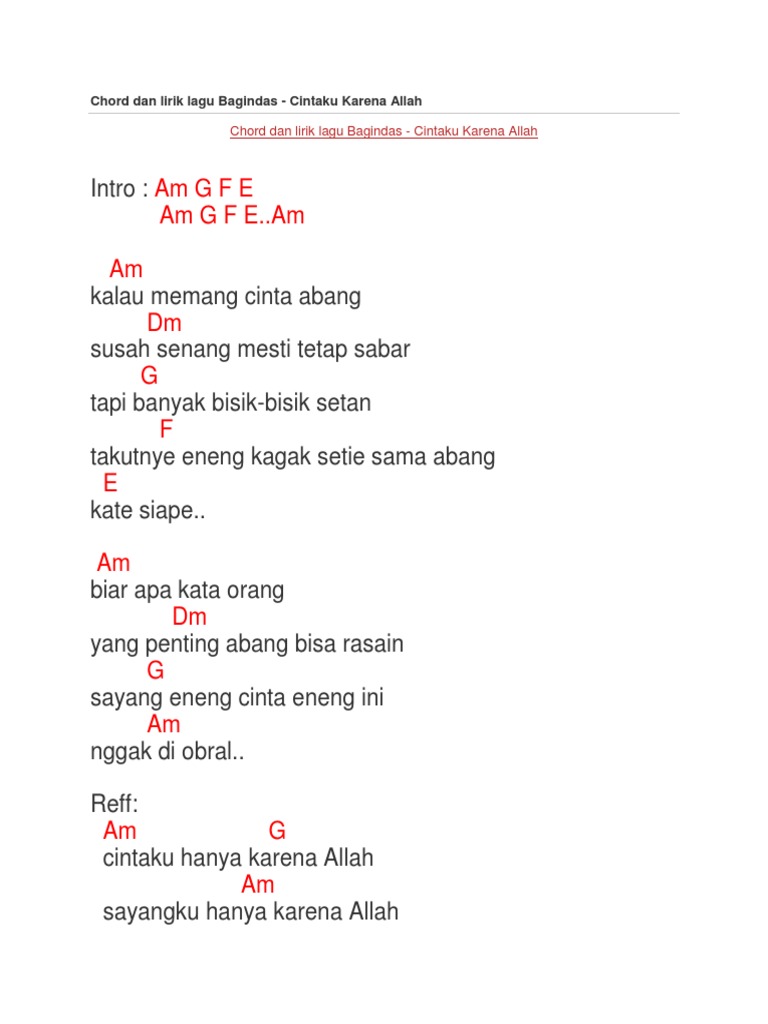 Chord D Bagindas Hidup Tapi Mati Chord Walls