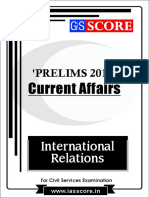 International Relations - PT Current Affairs 2017