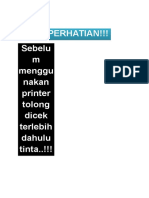 Perhatian Print