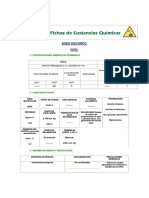 Ficha Quimica Acido Sulfurico PDF