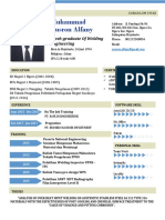 Contoh CV Yusron Update 2017