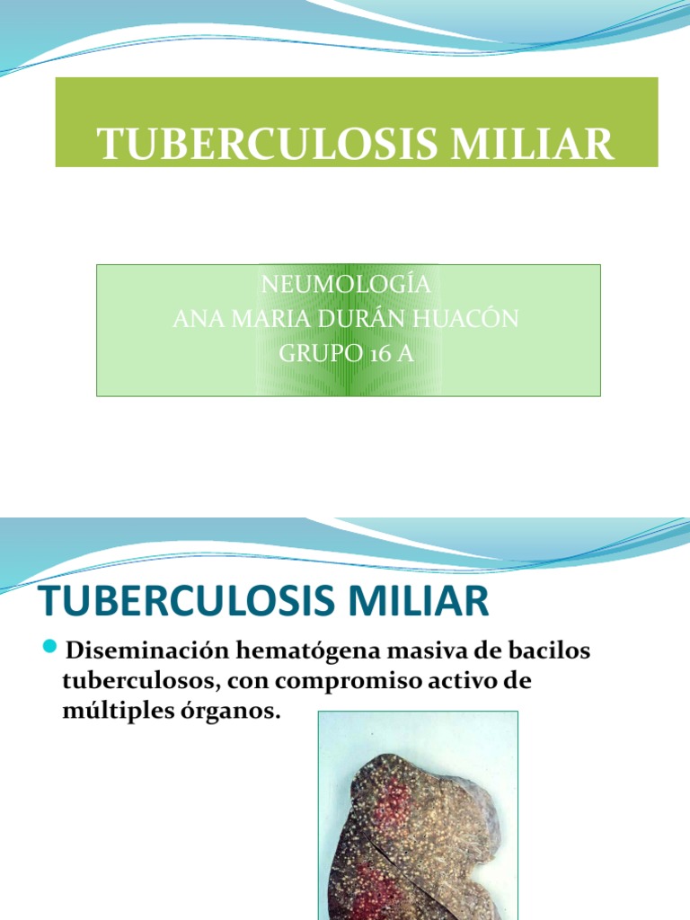 Image Result For Tuberculosis Miliar Sntomas Y Tratamiento Health Facts Medicina