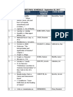 Stat Con Digest Pool Schedule