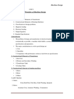 Electrical Machine Design - Lecture Notes