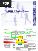 The CISCO IP Routing Process: White Paper