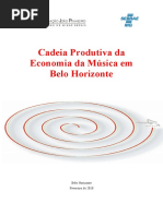 Cadeia produtiva da música em Belo Horizonte