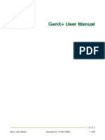 GenX+ User Manual - 1006 PDF