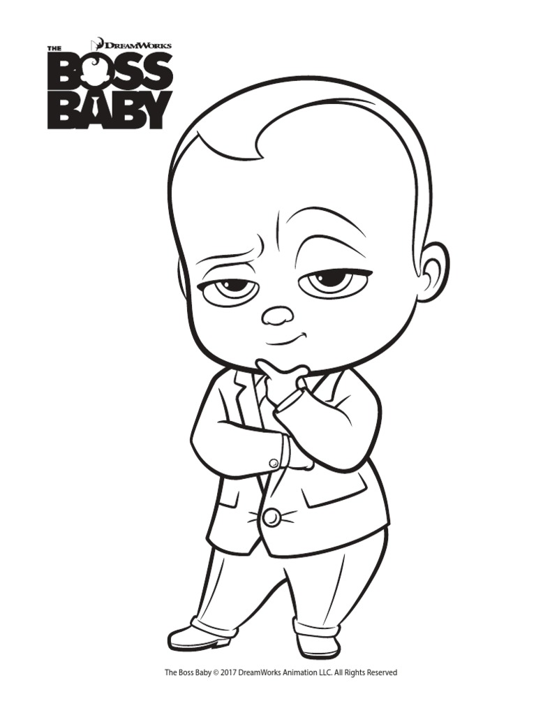 Boss-Baby-Coloring-Pages.pdf | Animation