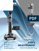 Catalogue Chatillon Force Measurement Instruments PDF