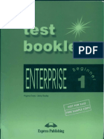 Enterprise 1 Beginner Test Booklet PDF