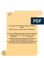 Doa Sebelum Belajar