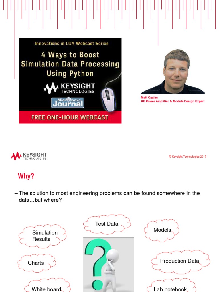 4 Ways To Boost Simulation Data Processing Using Python - Keysight ...