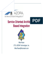 Service Oriented Architecture Based Integration