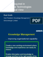 What's Required in Knowledge Technologies - A Practical View