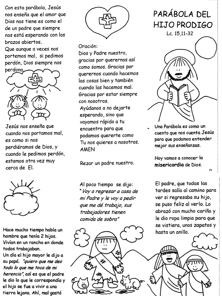 La Parabola Del Hijo Prodigo Pdf Pdf Orador Del Senor Religion Y Creencia