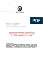 La Planificacion Estrategica PDF