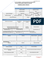 SIACAP - Formulario Único - NEW! PDF