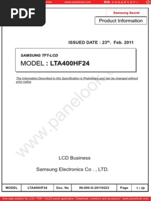 LTA400HF24 Samsung