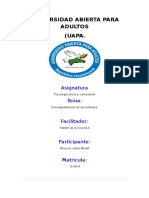 Tarea 3 de Psicologia Social y Comunitario