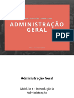 Slides Adm Geral EVP - Rodrigo Rennó