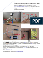 Sensor de Temperatura Electronico