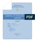 Manual de Trigger - SQL Server 2012