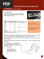 Conservação de Alimentos Pelo Controle de Umidade