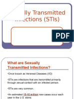 Sexually Transmitted Infections (Stis)
