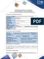 Guía de Actividades y Rúbrica de Evaluación Fase 3 Realizar El Modelamiento Cinemático de Un Sistema Robótico