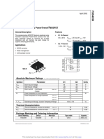 60V Complementary PowerTrench MOSFET Datasheet