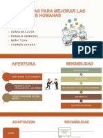 Estrategias para Mejorar Las Relaciones Humanas