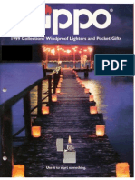 1999 Full Line Zippo Catalog