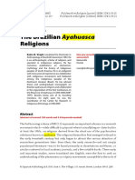 The Brazilian Ayahuasca Religions.