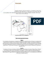 Recursos Minerales de Venezuela