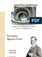 Teorias Psicodinamicas - Psicanalise - Freud - Parte1
