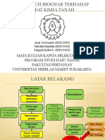 Pengaruh Biochar Terhadap