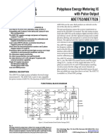 Polyphase Energy Metering IC With Pulse Output ADE7752/ADE7752A