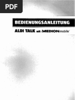 Aldi Talk Mit Medionmobile Bedienungsanleitung 2010