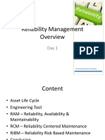 1 Reliability Management Overview