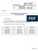 Substituição PCB condensadora FJM