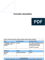 Teaching Organiser - Johor