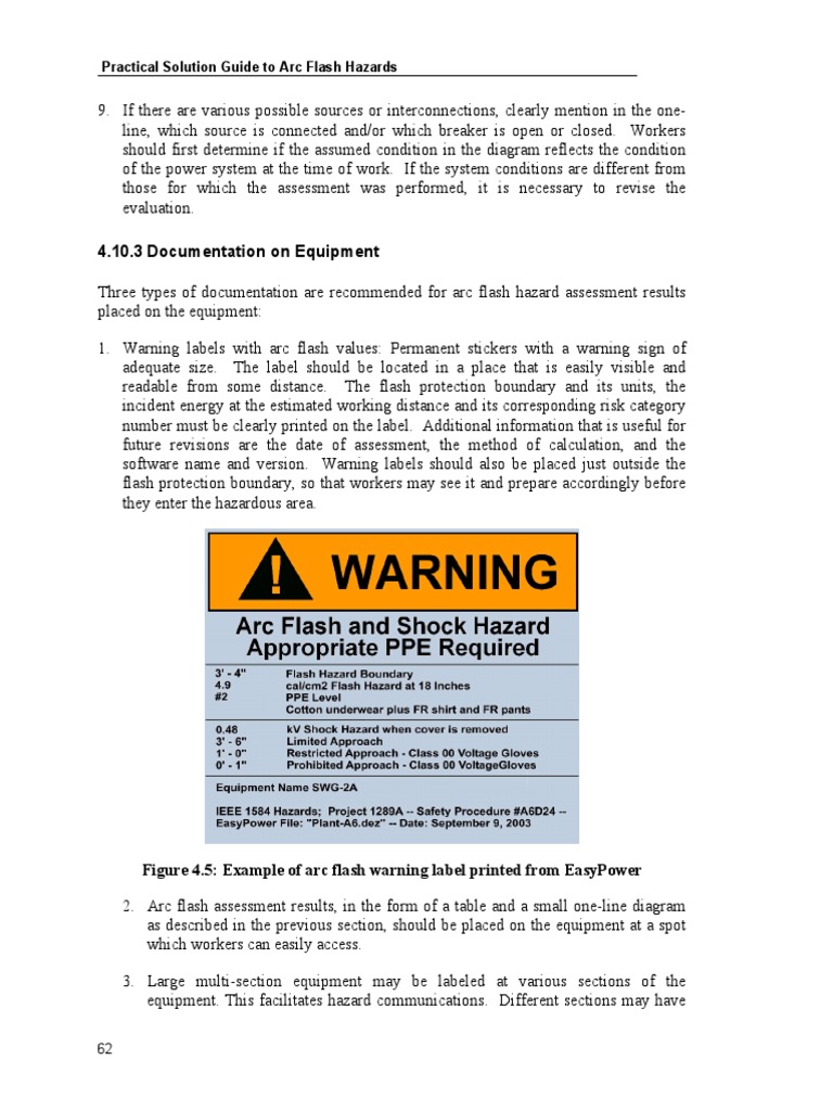 Practical Solution Guide To Arc Flash Hazards 72 | PDF | Computers ...