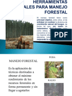 Herramientas Manuales para Manejo Forestal
