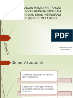 Cadangan Membekalkan Tangki Akuaponik Kepada Program Pendidikan Khas Intergrasi (PPKI)Negeri Selangor