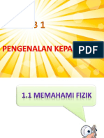 BAB 1 Pengenalan Kepada Fizik