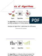 Analysis of Algorithms: Algorithm Input