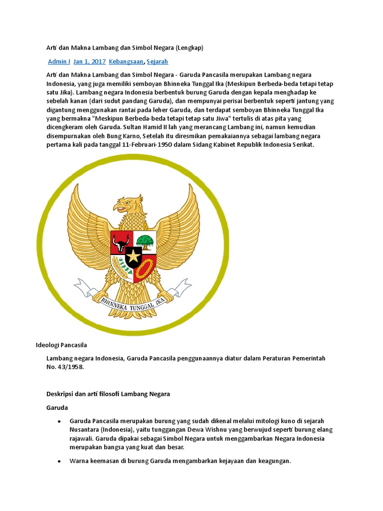 Mewarnai Gambar Pohon Beringin Pancasila Mewarnai Gambar Baru