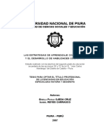 19 Estrategia de Aprendizaje Cooperativo y Habilidades Cognitivas