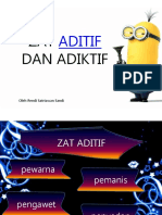 Zat Aditif