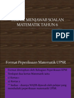 Teknik Menjawab Upsr 2015